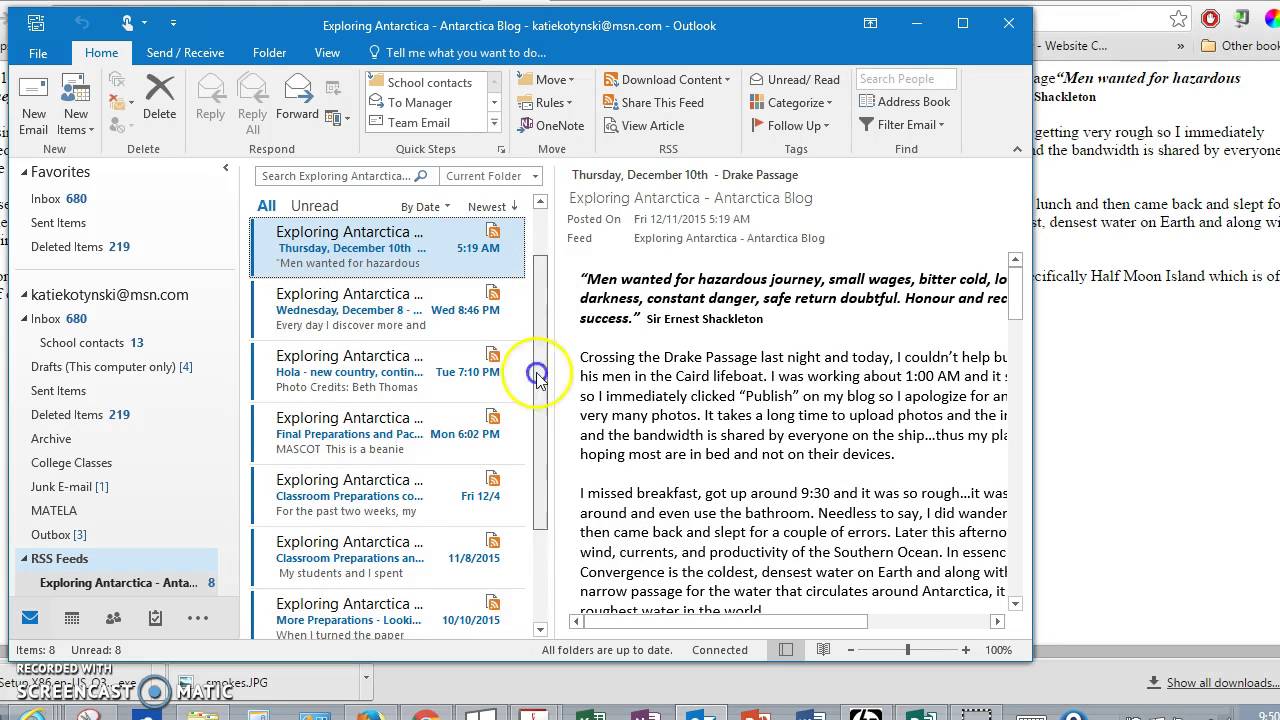 How To Add Rss Feed To Outlook For Mac 2016